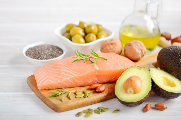 Selection Healthy Unsaturated Fats Omega 3 73387 350